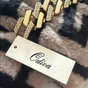 Odiva Gold and Black Women's Accessory